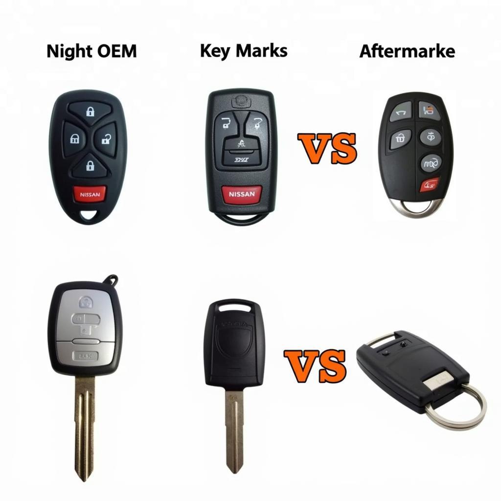 2002 Nissan Maxima Key Fob Types: OEM vs Aftermarket