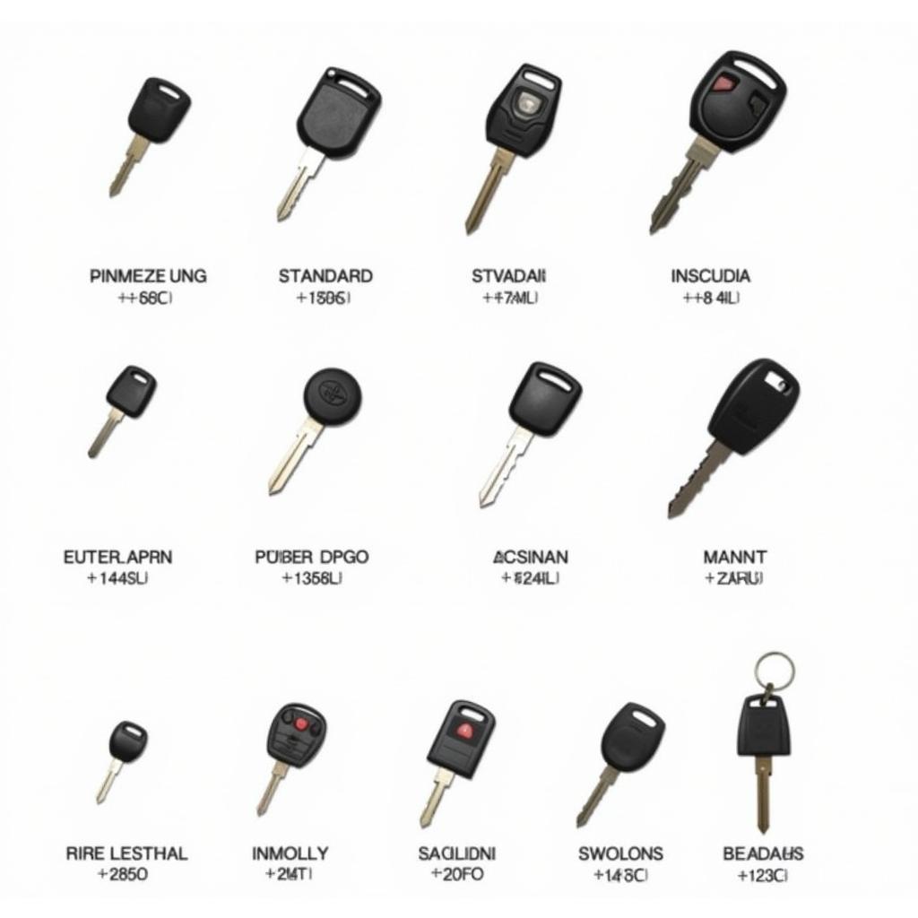 2002 Toyota Corolla Key Fob Types