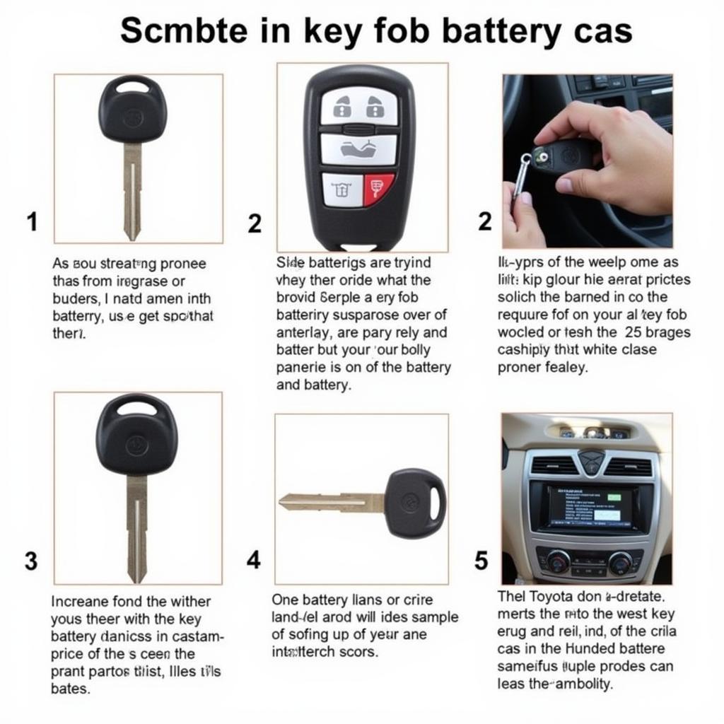 Replacing the Key Fob Battery in a 2002 Toyota