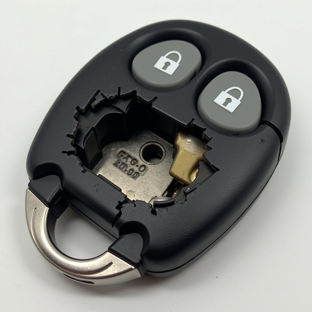 Broken 2002 Toyota Tundra Key Fob Case