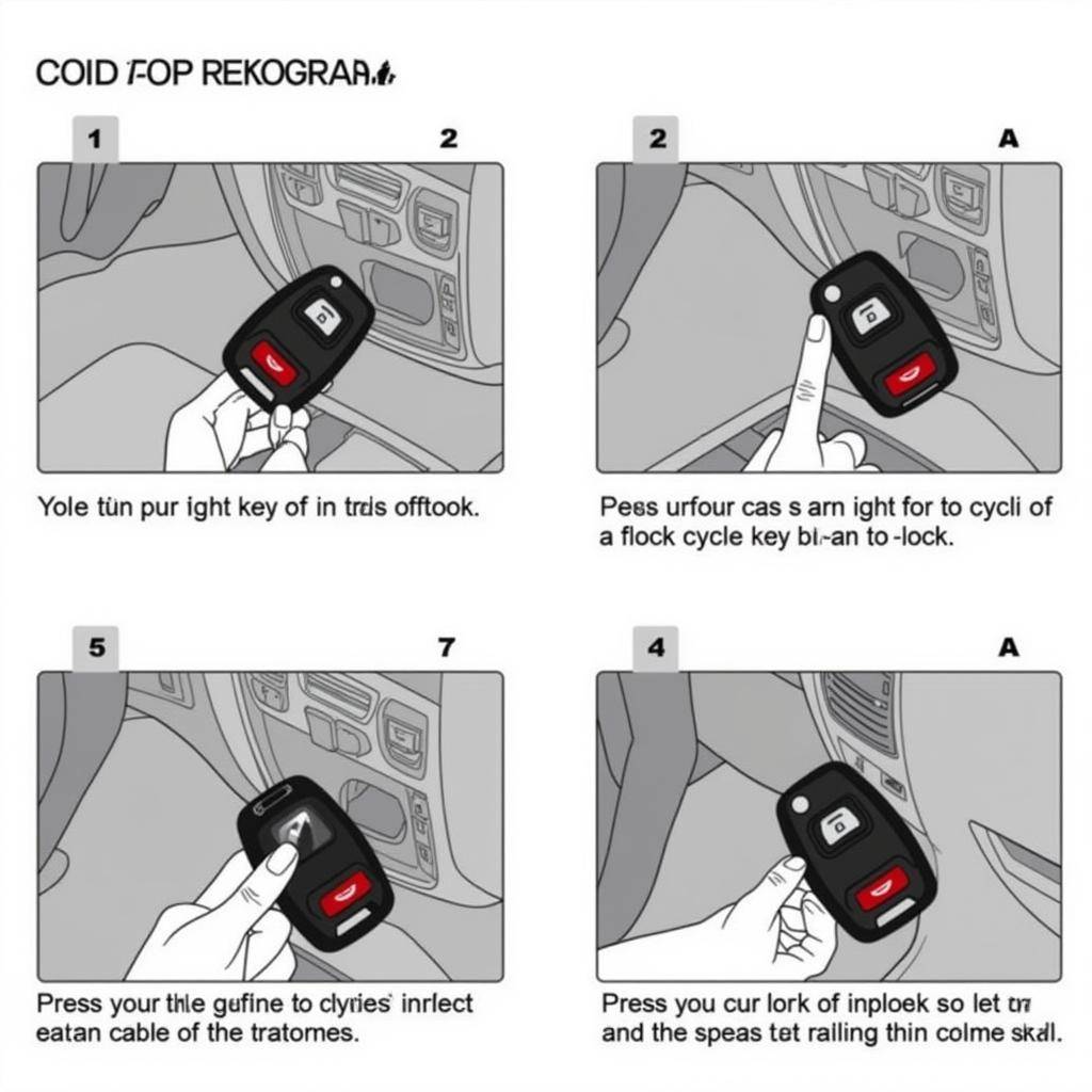 2002 Toyota Tundra Key Fob Programming Steps