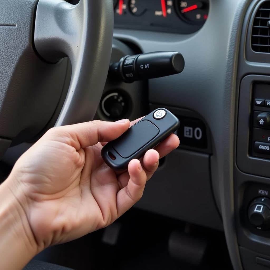 Programming a 2003 Dodge Grand Caravan Key Fob