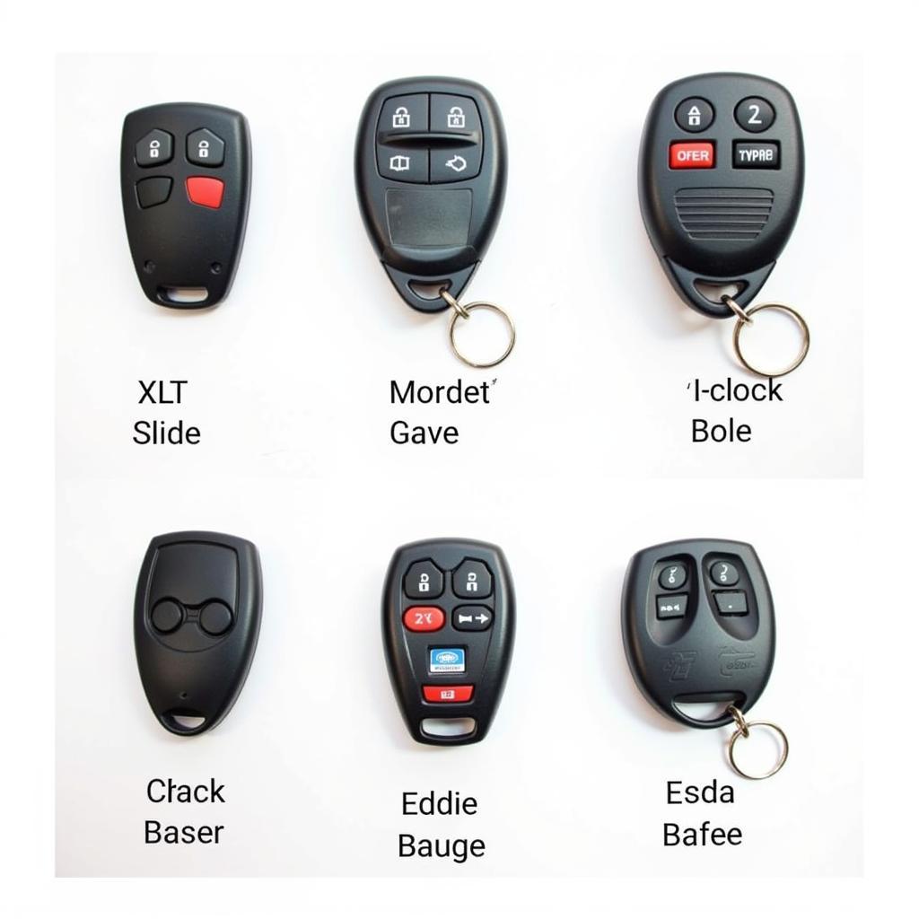 Different 2003 Ford Expedition Key Fob Types