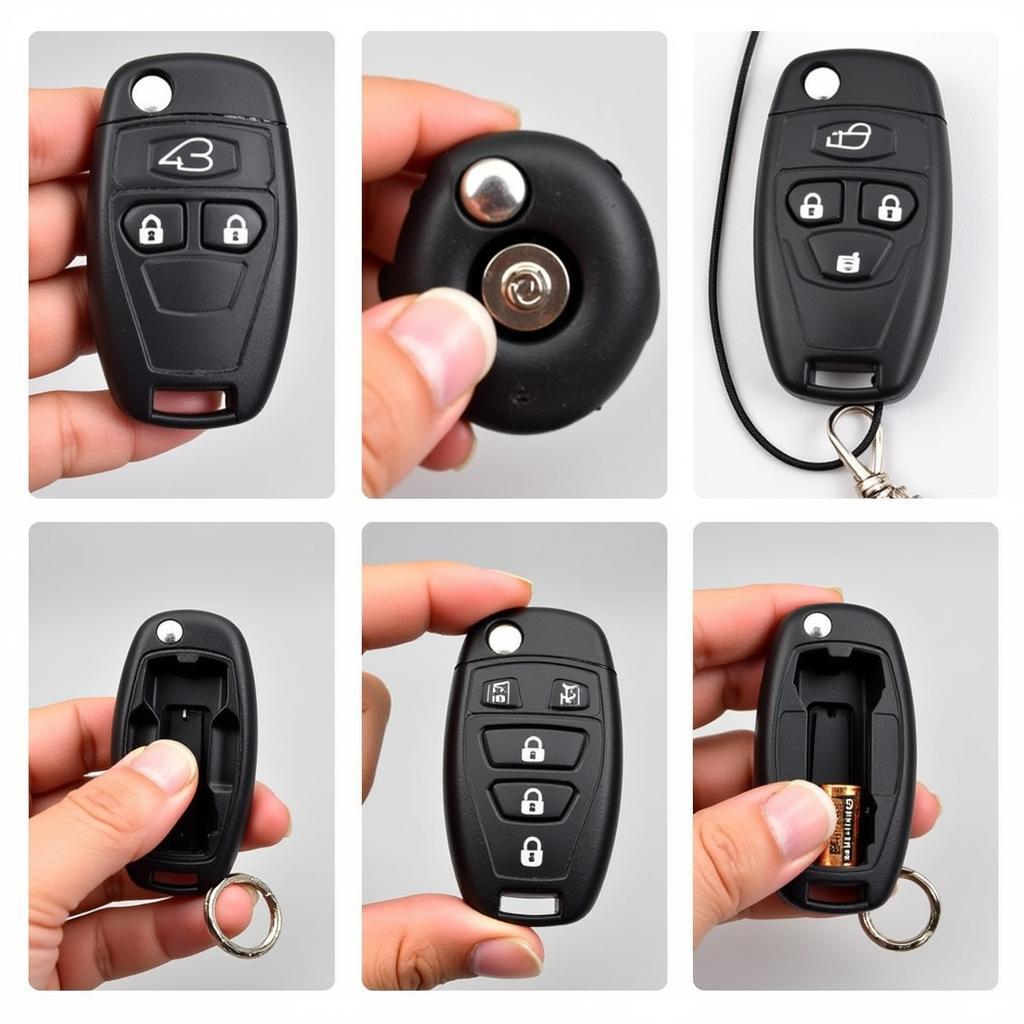 Step-by-step guide to replacing the key fob battery in a 2003 Ford Expedition. 