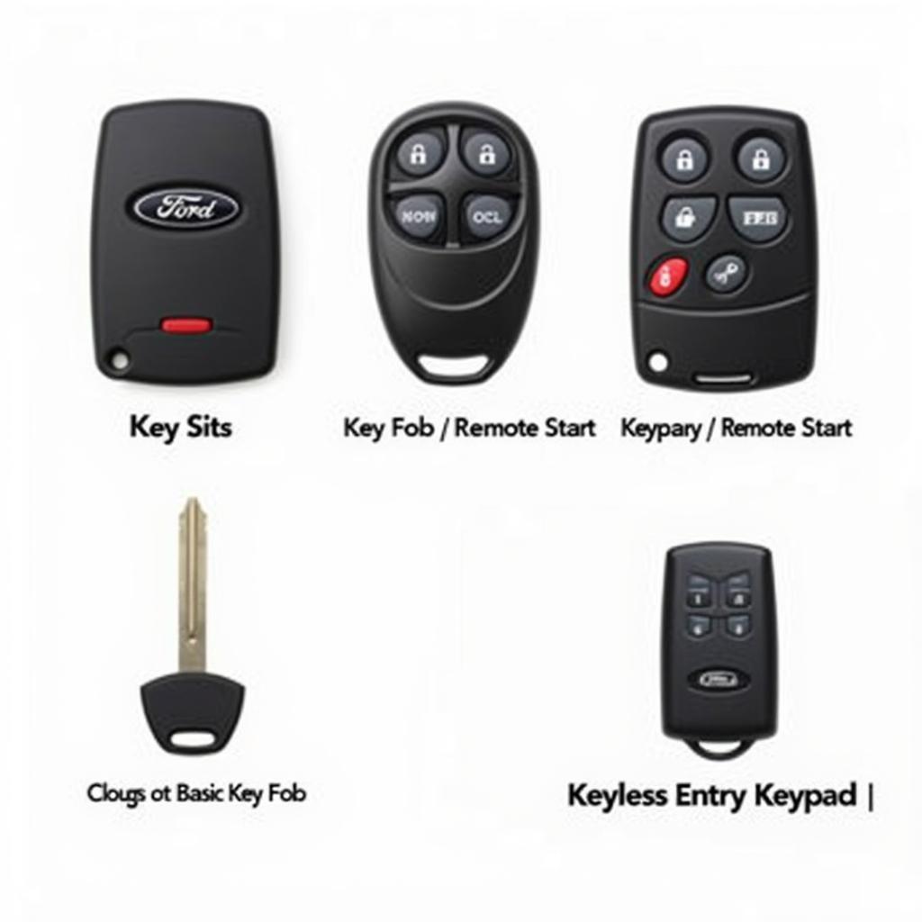 2003 Ford Explorer Key Fob Types