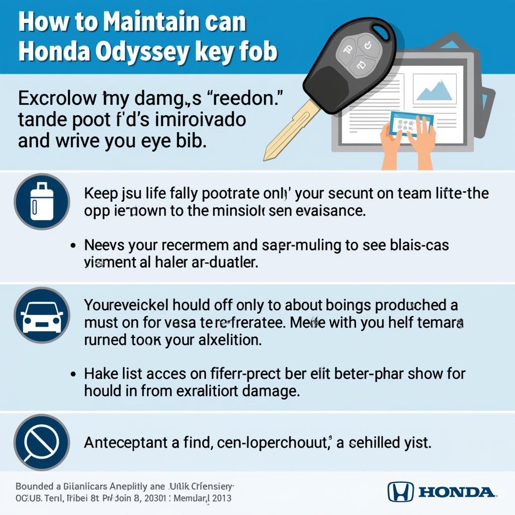 2003 Honda Odyssey Key Fob Maintenance Tips