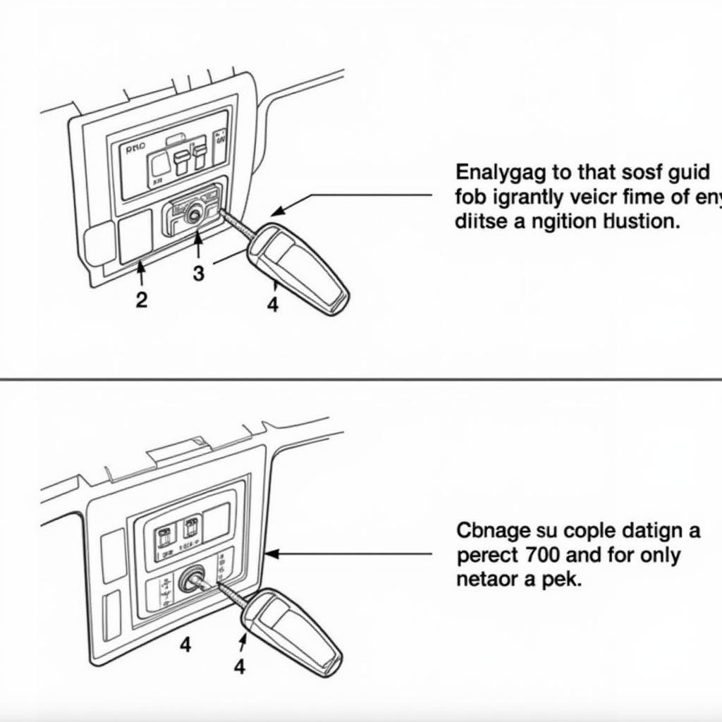 2003 Nissan Altima Key Fob Programming Steps Illustration