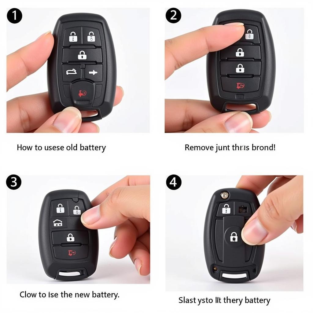 Replacing the battery in a 2003 Nissan Xterra key fob