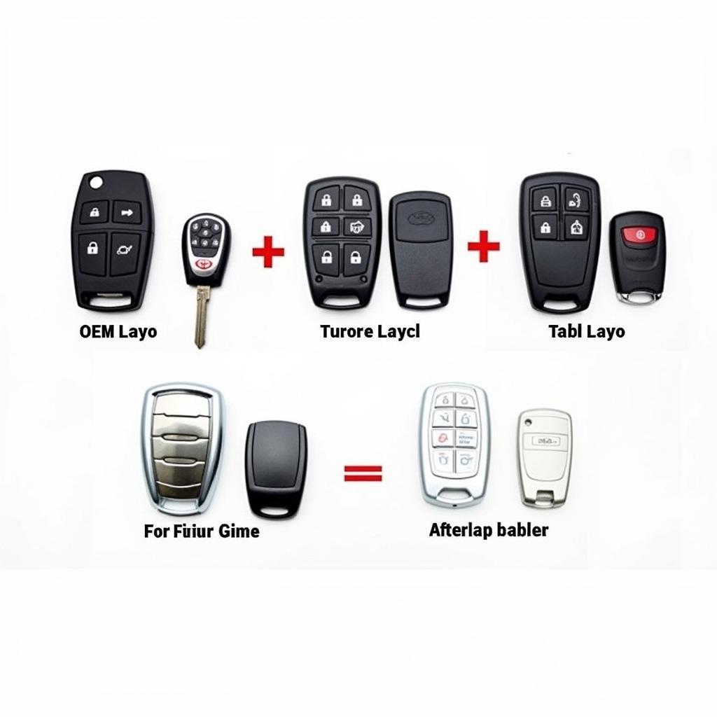 2003 Toyota Highlander Key Fob Case Types