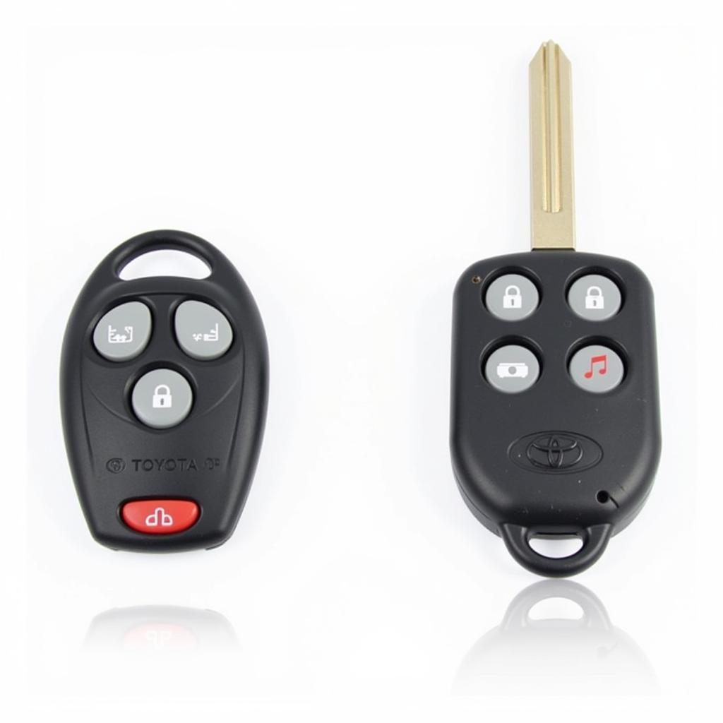 2003 Toyota Highlander Key Fob Types: Integrated and Standalone