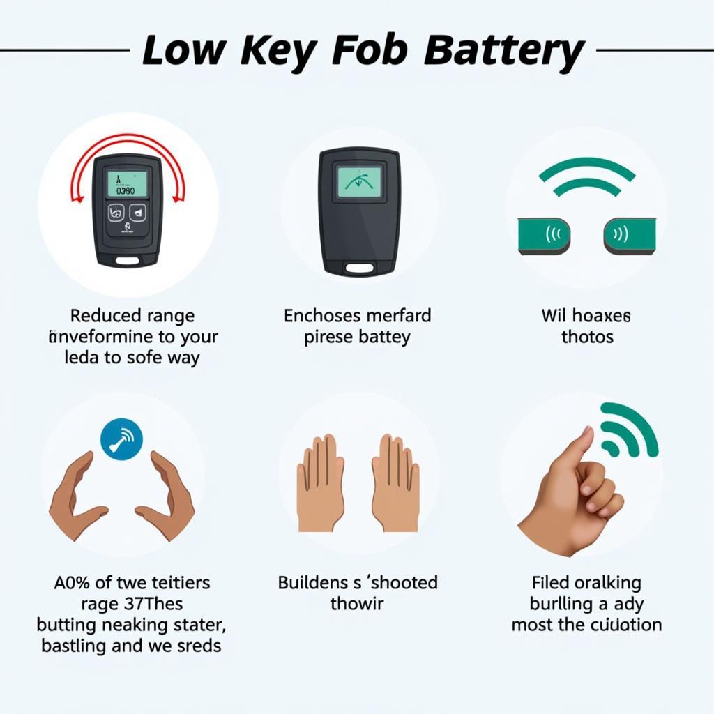 2004 Dodge Caravan Key Fob Low Battery Symptoms