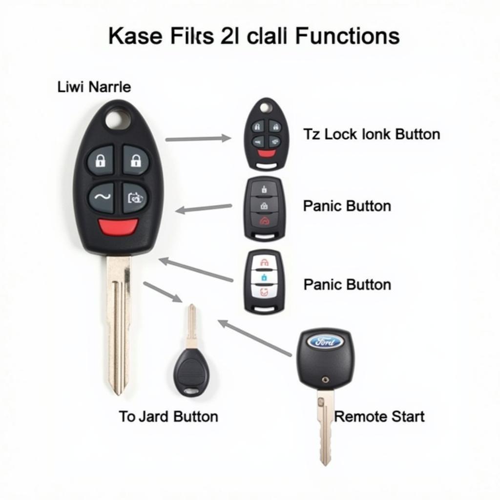 2004 Ford Escape Key Fob Functions