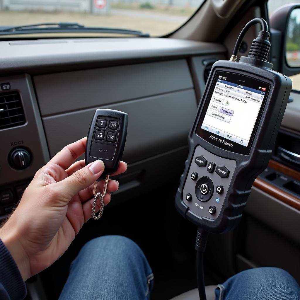 Programming a 2004 Ford Expedition Key Fob with an OBD-II Scanner