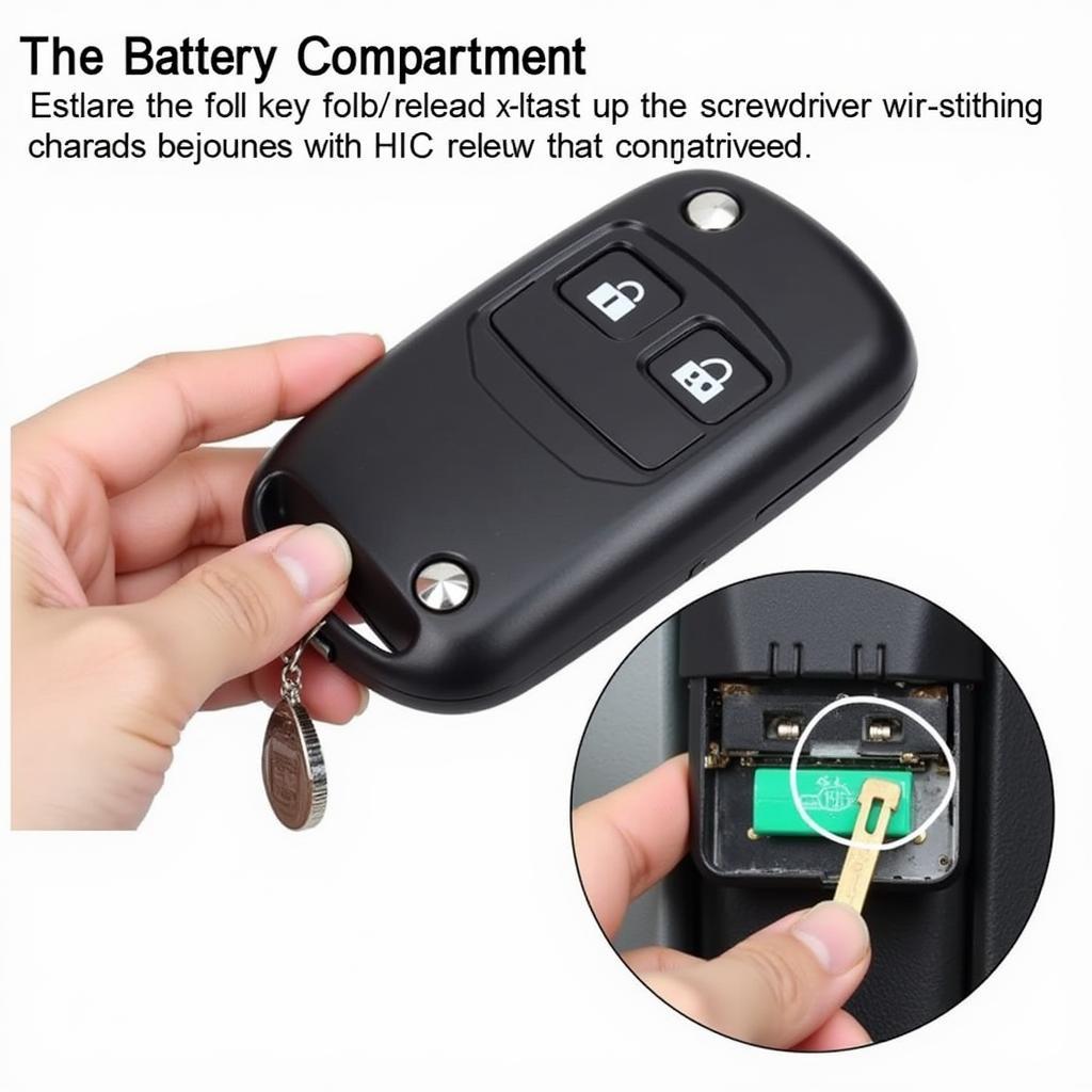 2004 Ford Explorer Key Fob Battery Compartment Location