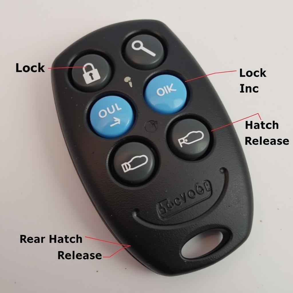 2004 Ford Explorer Key Fob Buttons and Functions