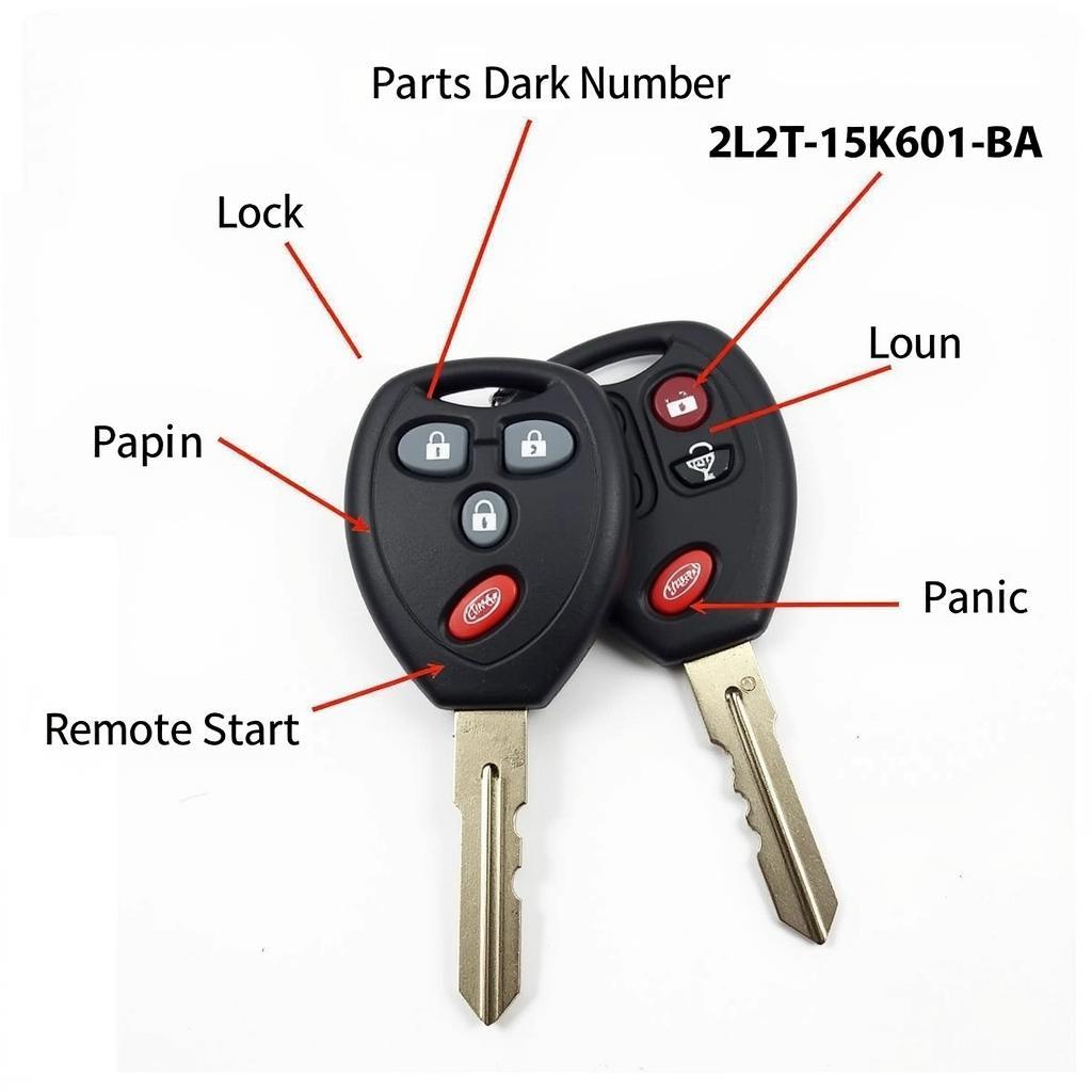 2004 Ford Explorer Key Fob Functions: Lock, Unlock, Panic, and Remote Start