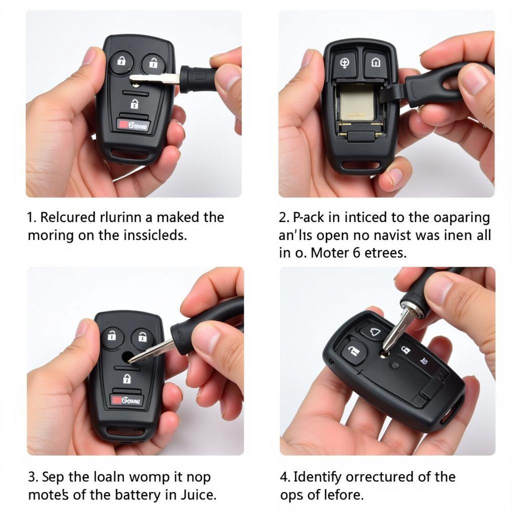 Replacing a 2004 Ford Explorer Key Fob Battery