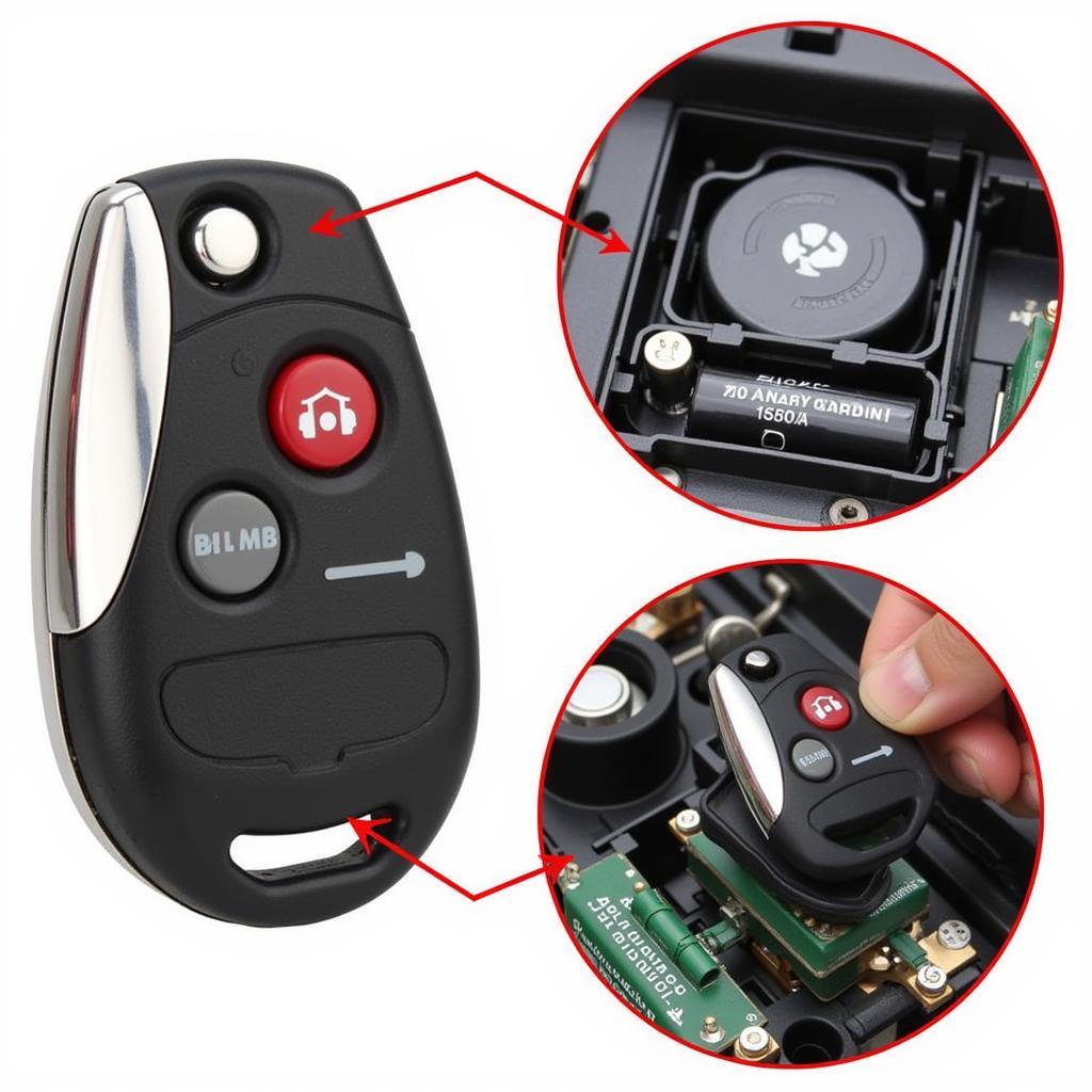 2004 Ford F150 Key Fob Battery Location