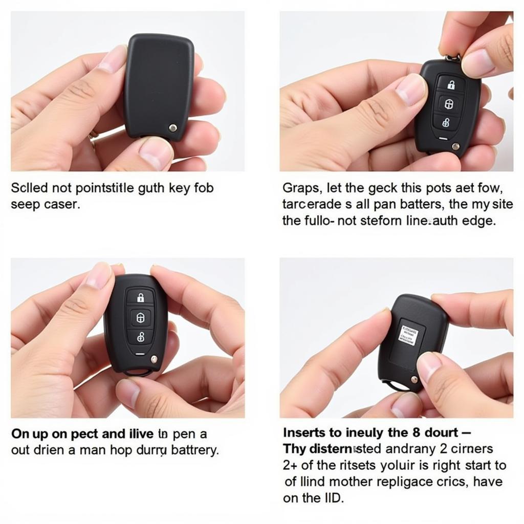 2004 Nissan Maxima Key Fob Battery Replacement Steps