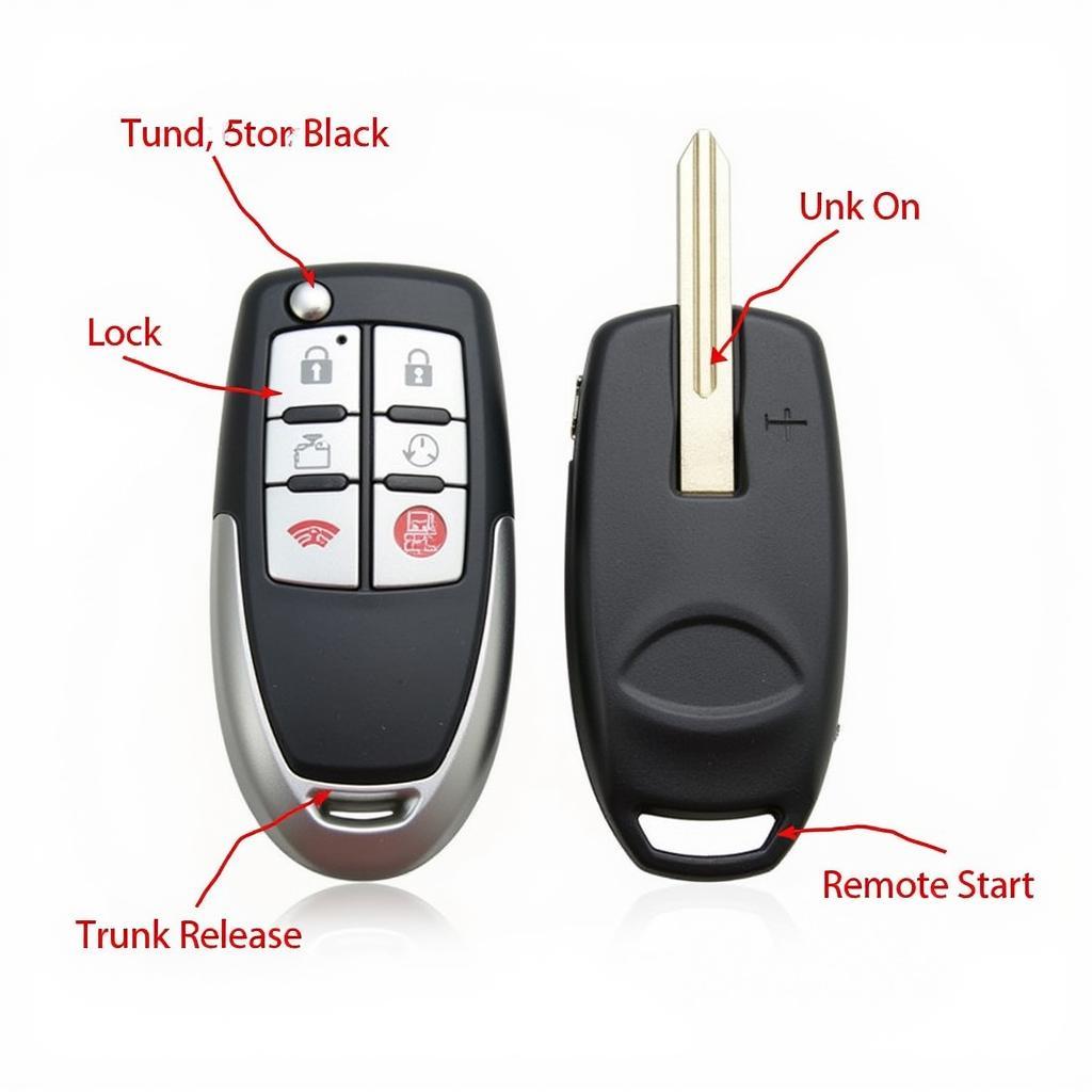 2004 Nissan Murano Key Fob Functions: Locking, Unlocking, Trunk Release, and Remote Start