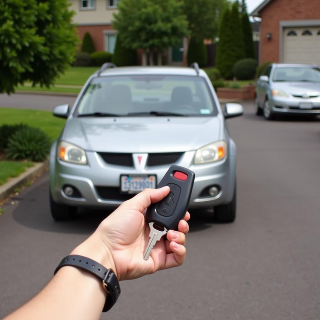 2004 Pontiac Vibe key fob range problems