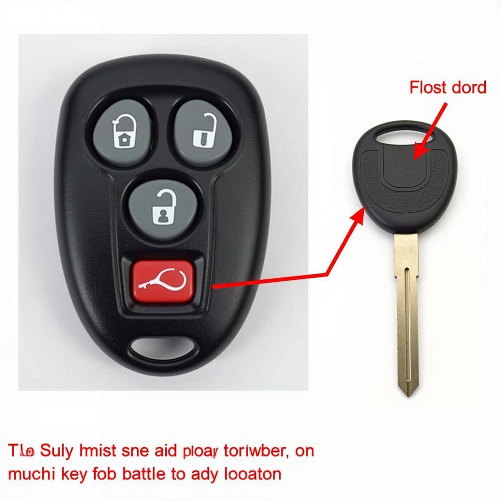 2004 Toyota Camry Key Fob Battery Location Diagram