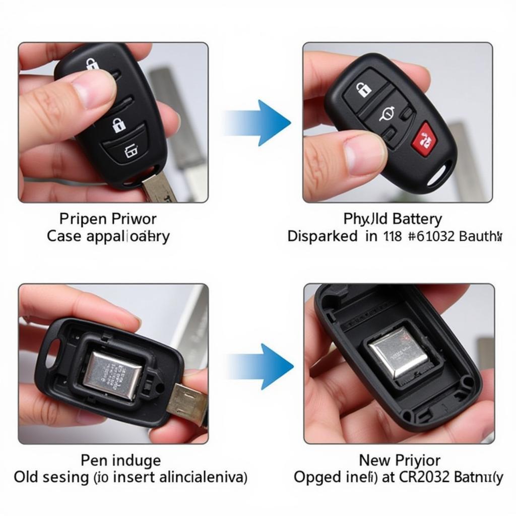 2004 Toyota Highlander Key Fob Battery Replacement Steps