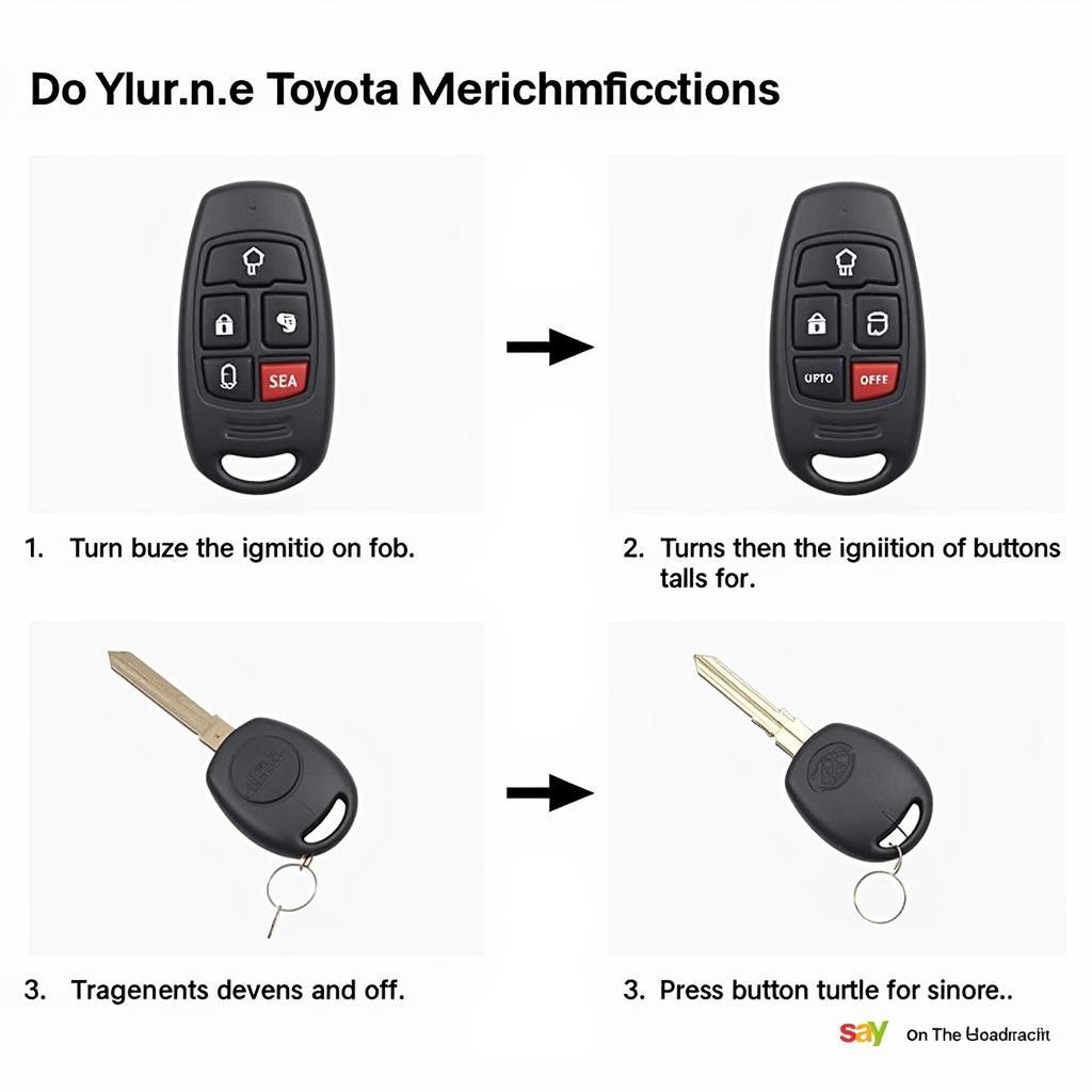 Programming a 2004 Toyota Sequoia Key Fob