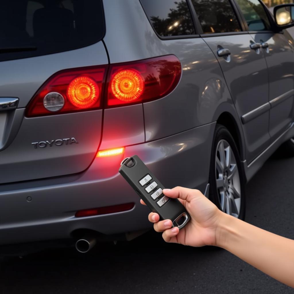 Working Toyota Sienna Key Fob Locking Car