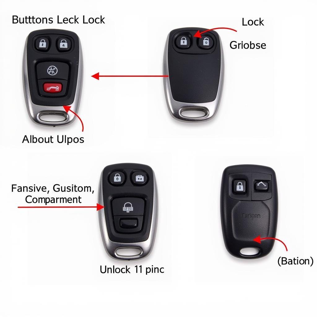 2004 Toyota Tundra Key Fob Functions