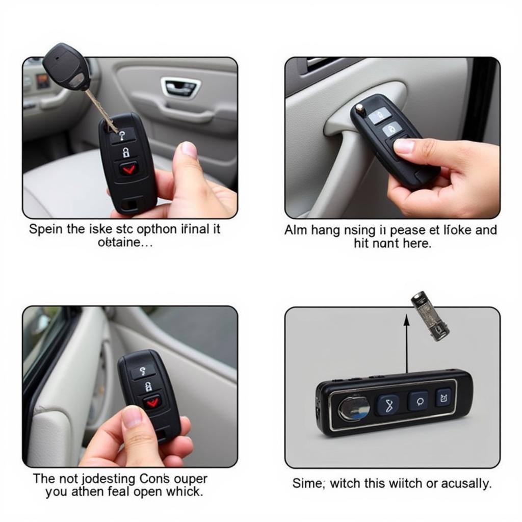 2005 Acura RSX Key Fob Programming Steps