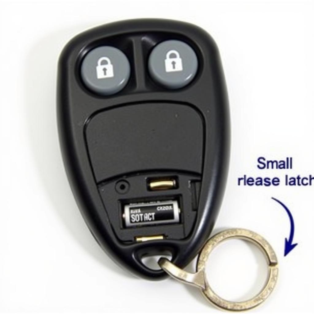 2005 Chrysler 300C Key Fob Battery Location