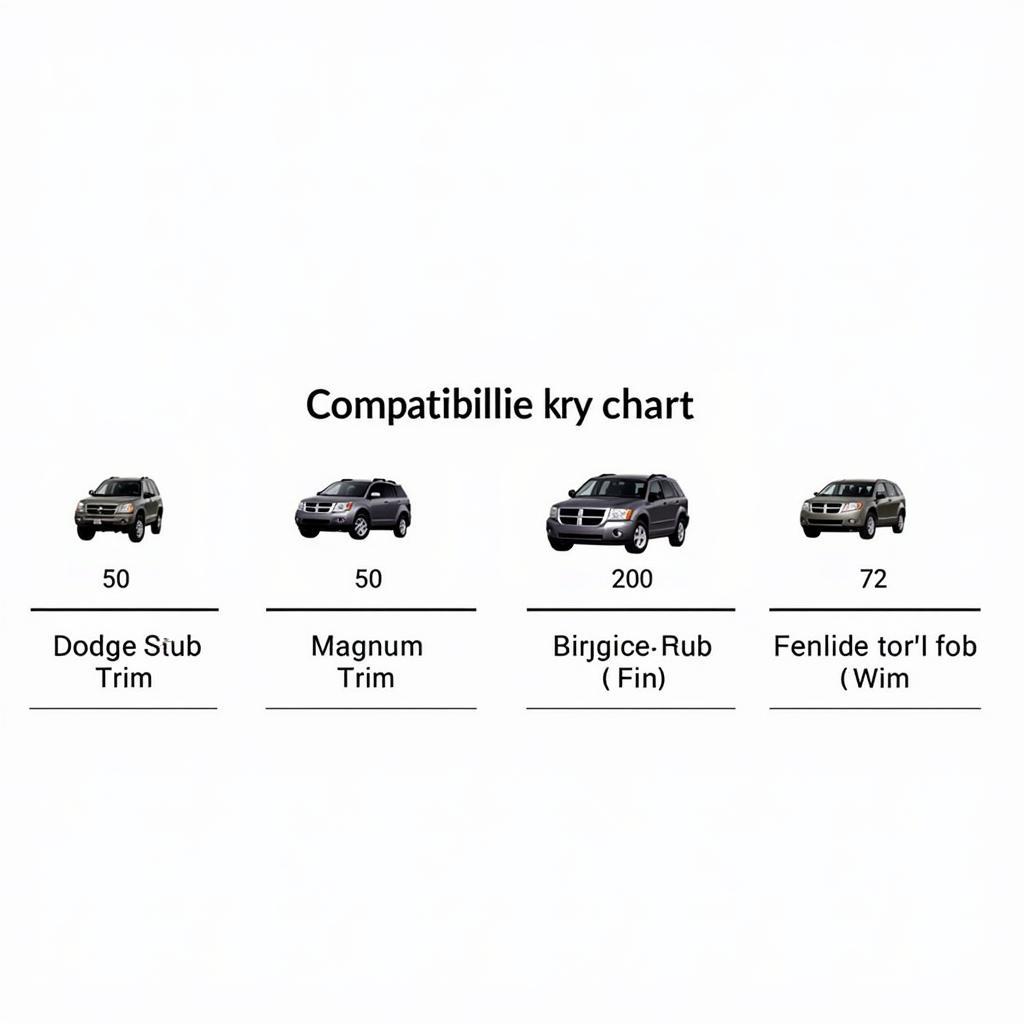 2005 Dodge Magnum Key Fob Compatibility Chart