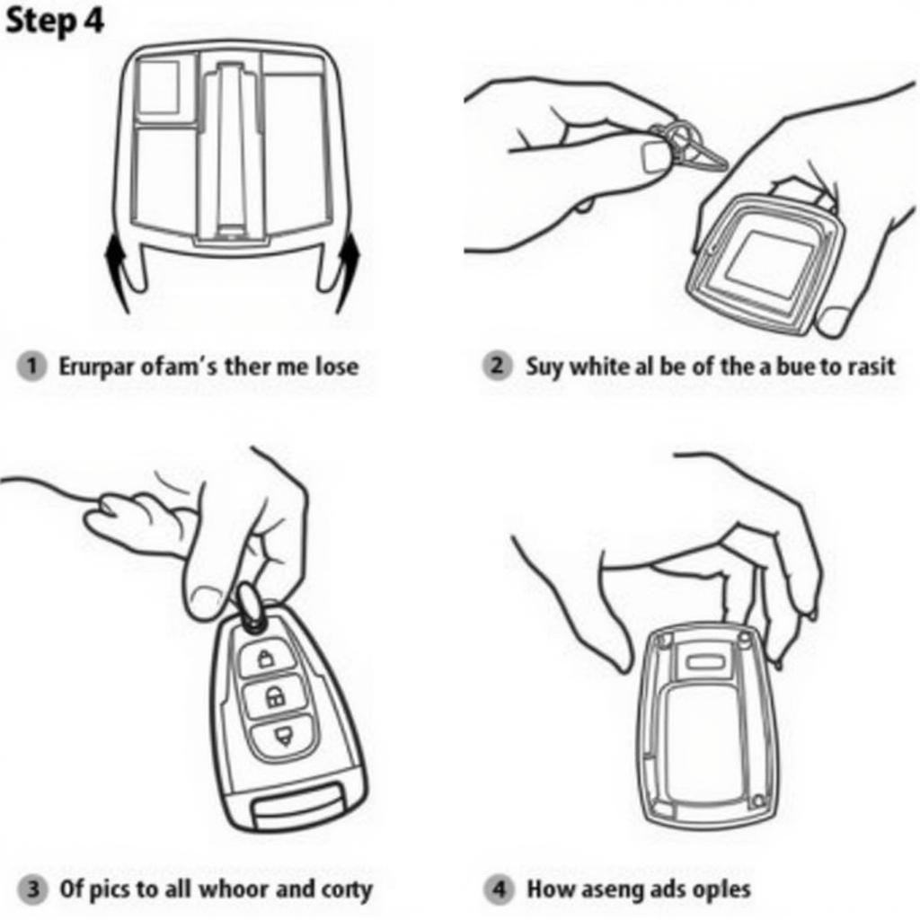 Replacing the Battery in a 2005 Ford E350 Key Fob