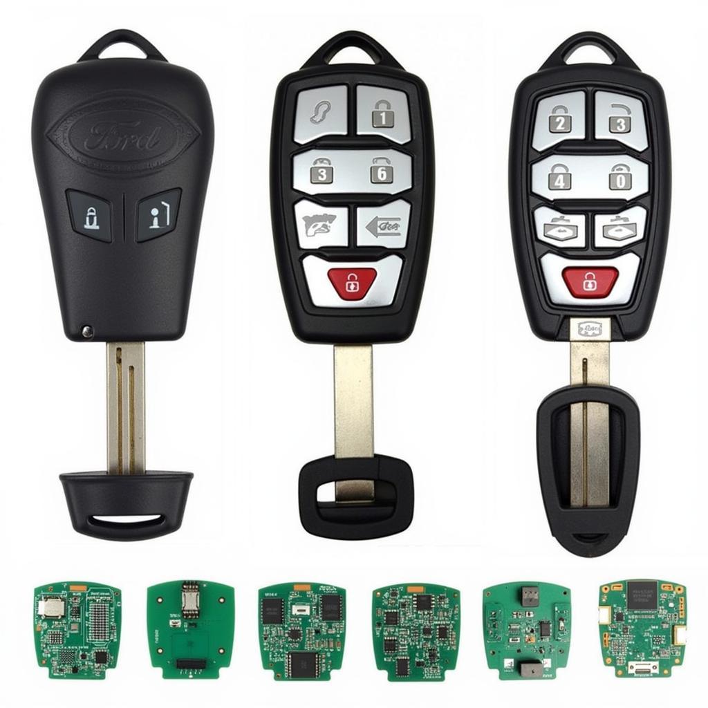 Different 2005 Ford Explorer Key Fob Types