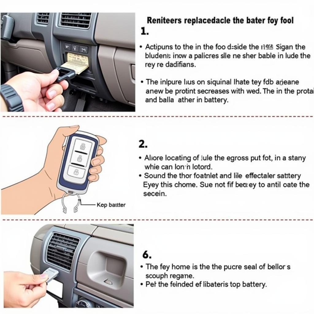 Replacing the Key Fob Battery in a 2005 Ford F250