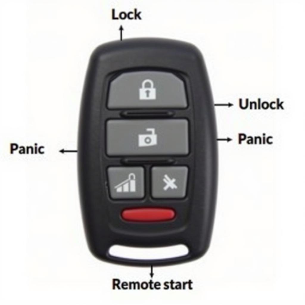 2005 Jeep Wrangler Unlimited Key Fob Functions and Buttons