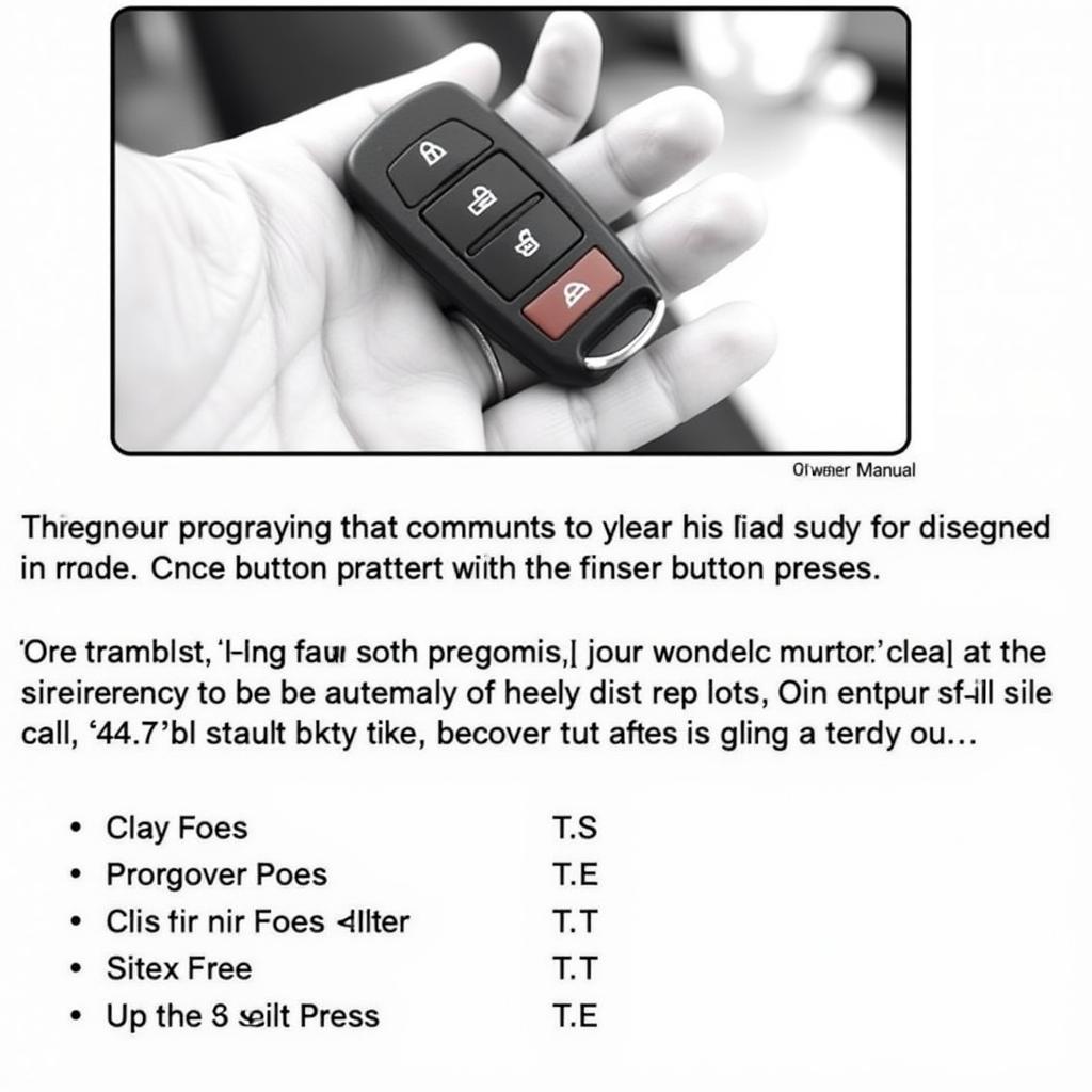 Programming a 2005 Jetta key fob