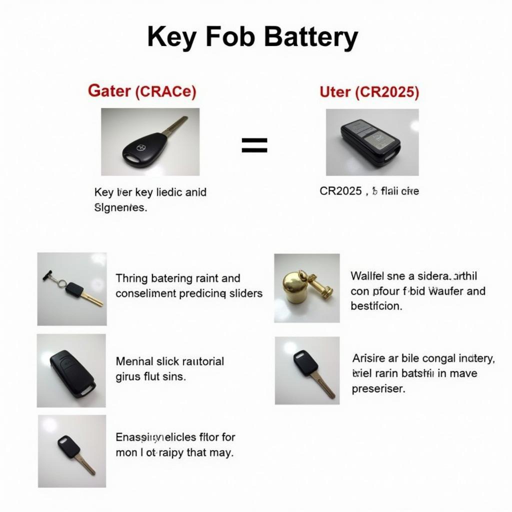 Different Types of 2005 Mazda MPV Key Fob Batteries 