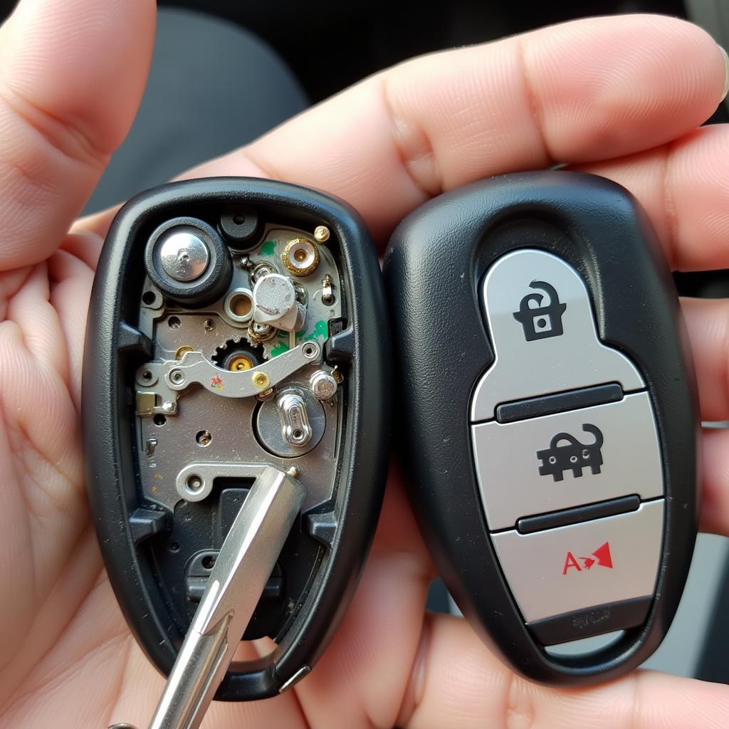 Repairing a 2005 Nissan Altima Key Fob