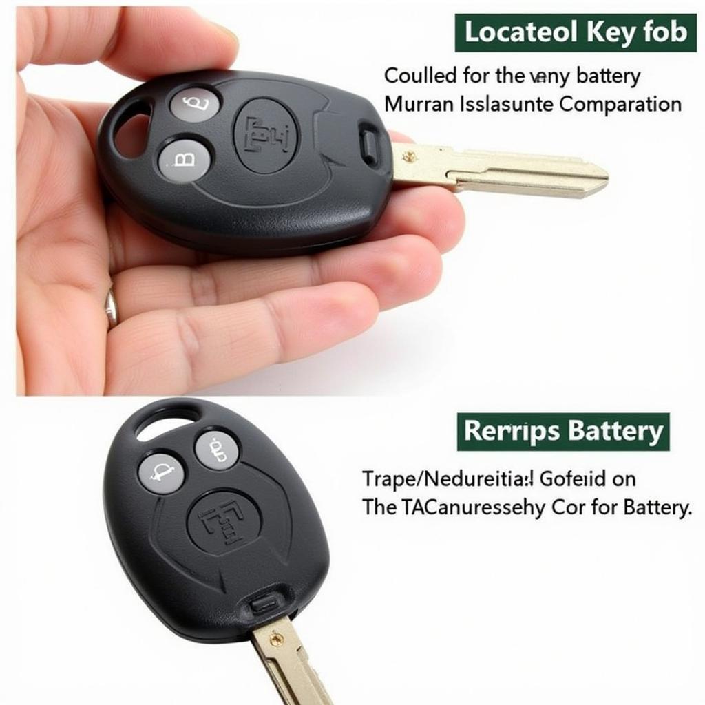 Replacing the Battery in a 2005 Nissan Murano Key Fob