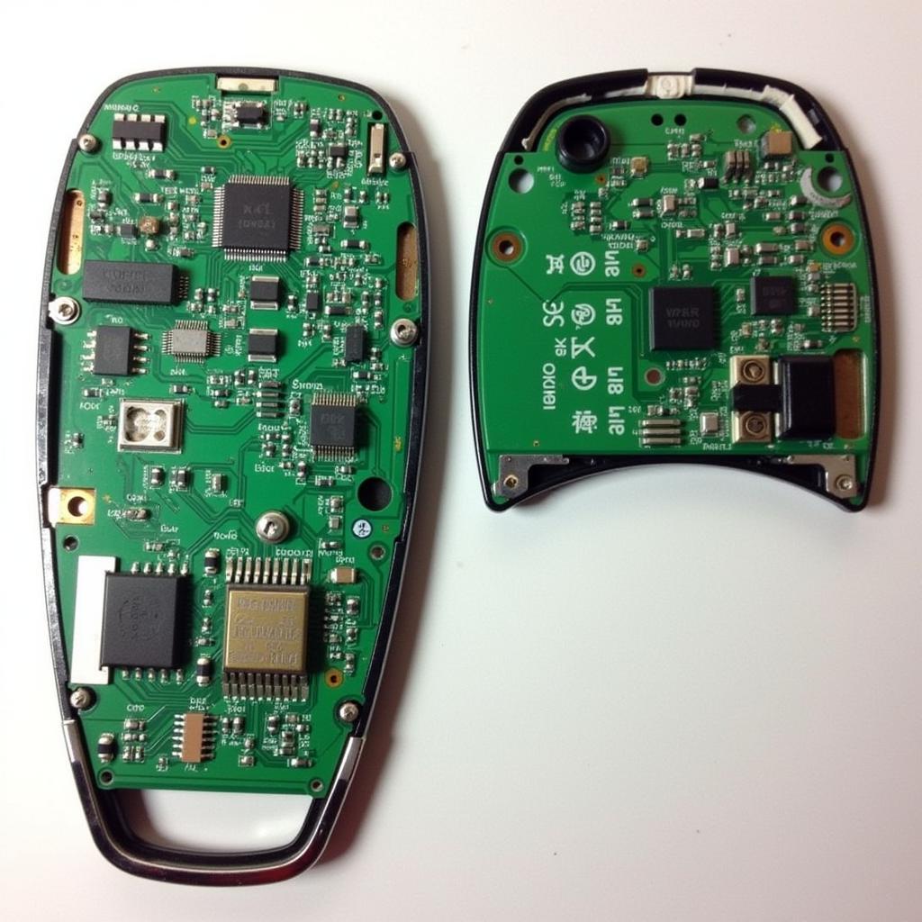 2005 Nissan Murano Key Fob Internal Circuit Board