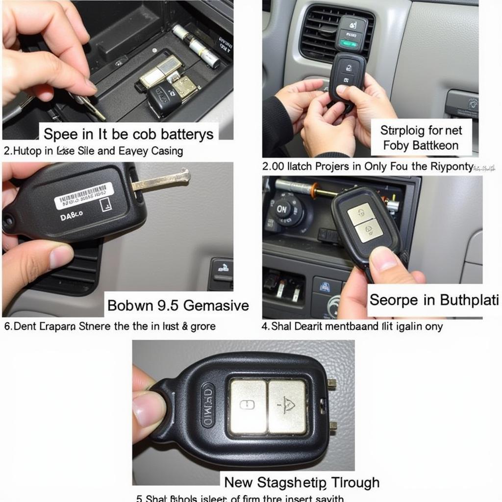 2005 Toyota Avalon Key Fob Battery Replacement Steps