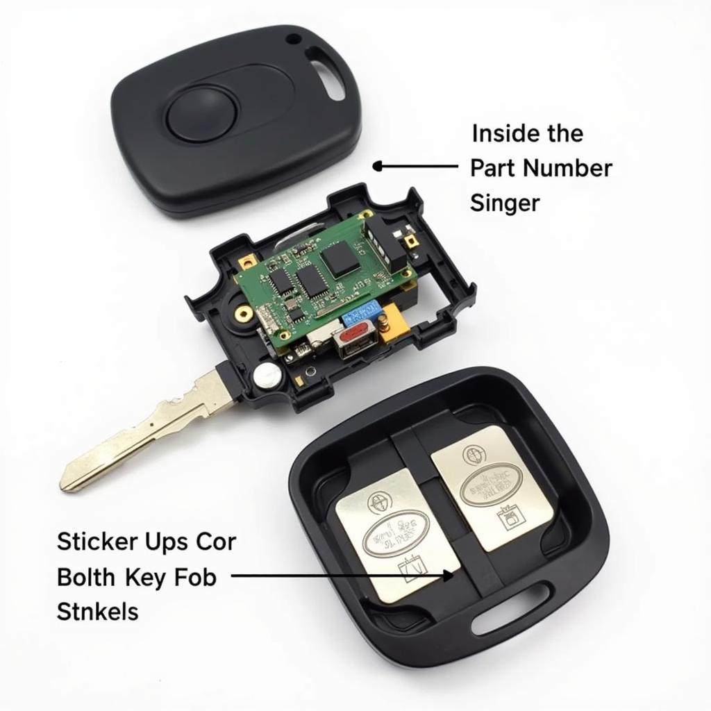 2005 Toyota Highlander Key Fob Location