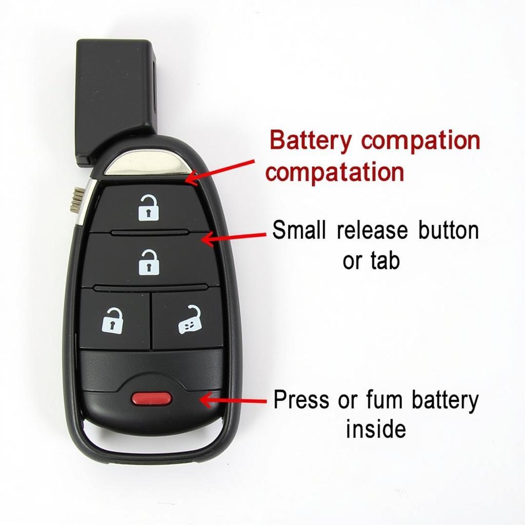 2005 Toyota Prius Key Fob Battery Location