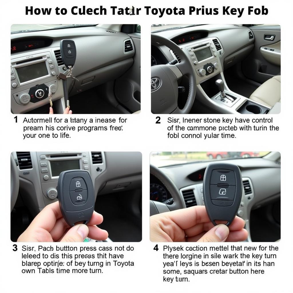 Programming a 2005 Toyota Prius Key Fob