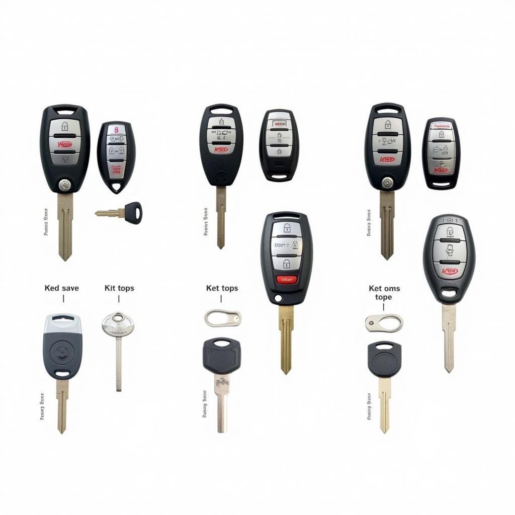 Different Types of 2005 Toyota Scion Key Fobs