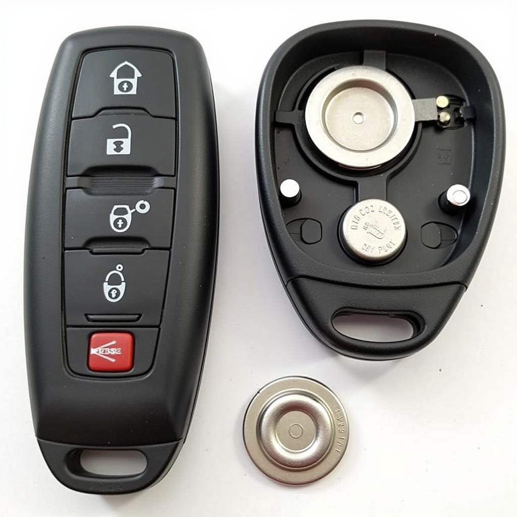 2005 VW Touareg Key Fob Battery Location:  Identifying the CR2032 Battery Inside the Key Fob