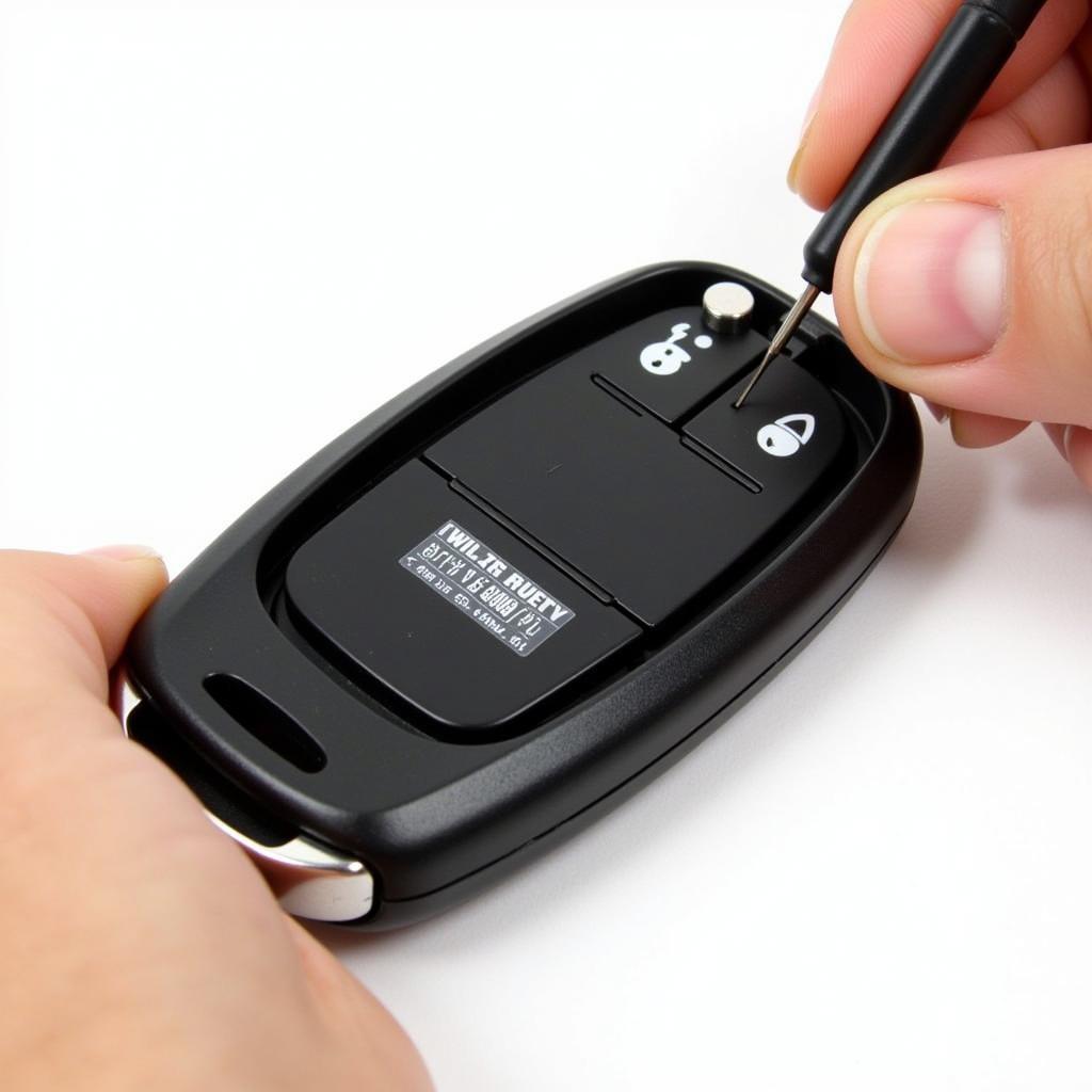 Opening the 2006 Charger Key Fob Case