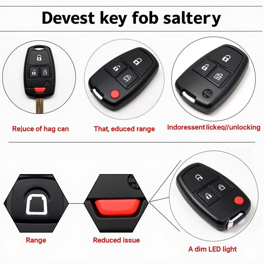 2006 Cobalt SS Key Fob Low Battery Signs